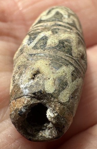Ancient roman glass bead - roman,