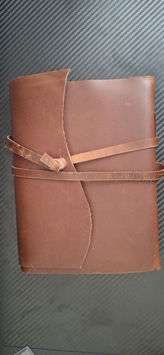 Vintage old timey diary with - old,