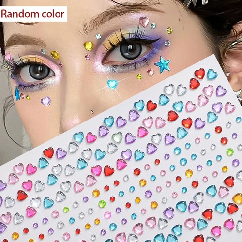Eye face gems stick - face,