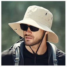 Mens Sun Hat Wide Brim