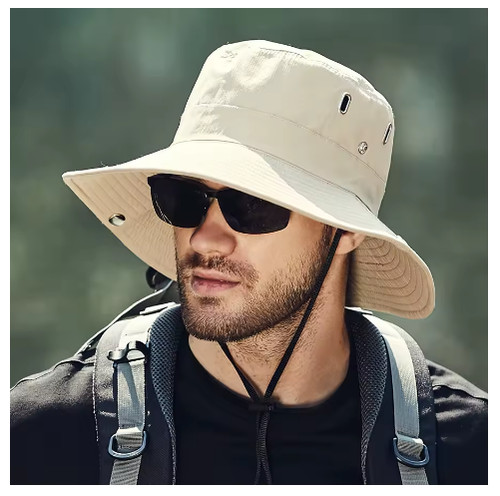 Mens sun hat wide - mens,
