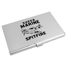 'Super Marine Spitfire' Business Card Holder / Credit Card Wallet (CH00049417)