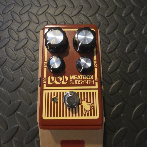 Dod meatbox subsynth pedal for - dod,