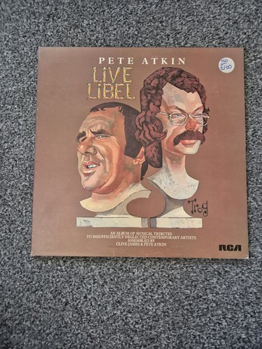 Pete atkin live libel vinyl - -,