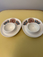 Pair of vintage Figgjo FLINT