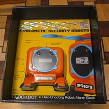 Spybots Clockbot Disc-Shooting
