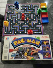 Pac Man Board Game Vintage MB 1980s Arcade Game Video Pac-Man Pacman Complete