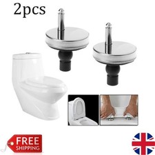 2x Toilet Seat Hinges Soft