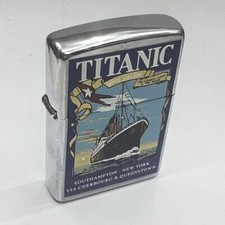 Zippo lighter Titanic print
