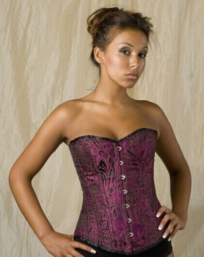 Steel boned corset overbust - boned,