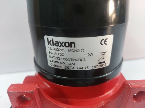 Klaxon 980201 outdoor siren - klaxon, 18-980201