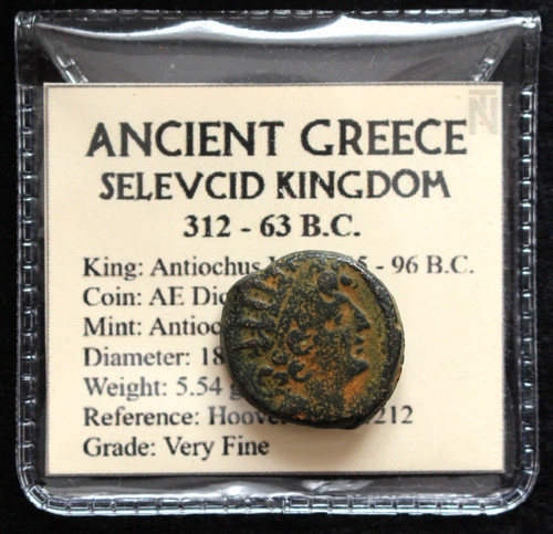 Genuine greek seleucid king - vf,