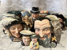 ROYAL DOULTON - SELECTION OF MEDIUM SIZED CHARACTER JUGS.