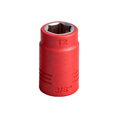 Insulated socket wrench - insulated,