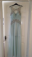 Turquoise Prom Dress Size 10