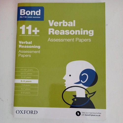 Bond verbal reasoning - bond, 11+: