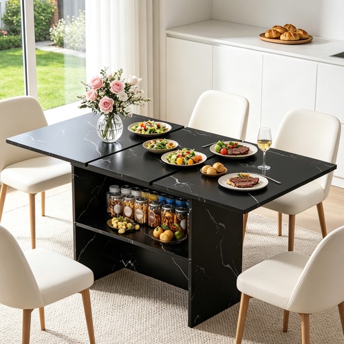 120 160cm extendable dining - 120-160cm,