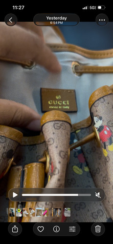 Gucci disney backpack - disney,