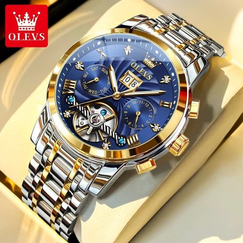 Olevs mens watch automatic - watch,