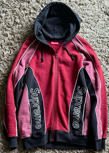 Supreme colourblock full zip - supreme,