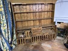 ￼ Antique pine dresser with