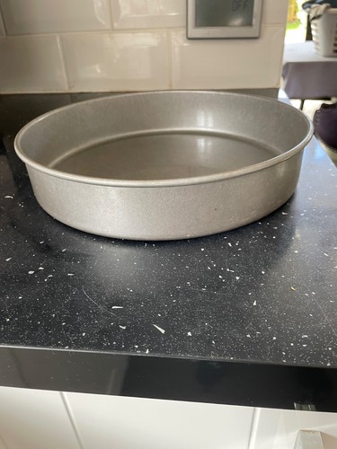 Aluminium cake tin inch - cake, 10
