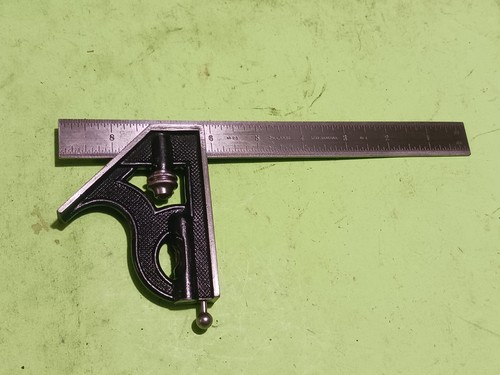 Vintage starrett combination - starrett,