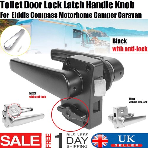 Toilet door lock bathroom - rv,
