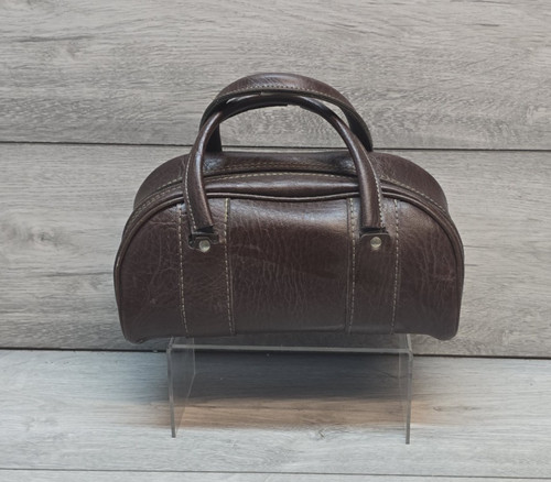 Vintage 1970s brown - vintage, faux