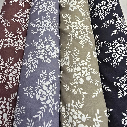 Viscose challis fabric blossom - viscose,