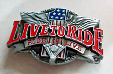 LIVE TO RIDE Eagle Wings Belt