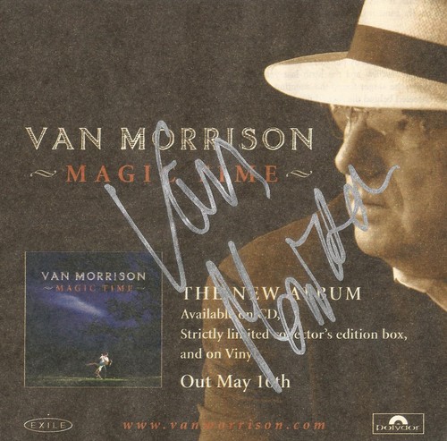 Van morrison signed - van,
