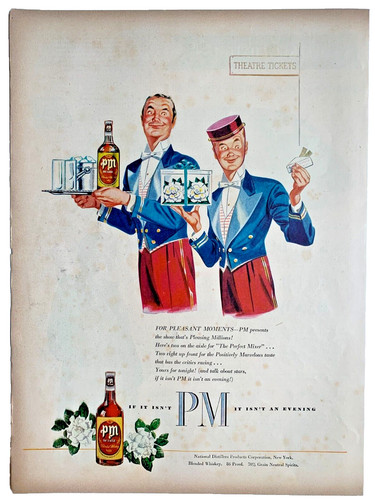 1947 whiskey print - 1947,