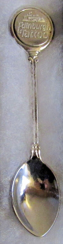 Silver plated tea spoon - #63),