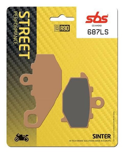 Sbs 687 sinter rear - sinter, brake