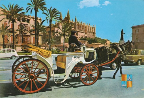 Postcard paseo sagrera - paseo,