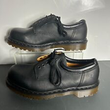 Men’s - RARE Dr MARTENS  Made In England - 8A84 - Black Wax Leather - Size 9 /43