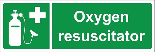 Oxygen resuscitator safety - oxygen,