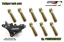 Suzuki GSXR 1100 1989-1993 Stainless joint bolt set Nissin front brake calipers