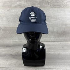 Adidas Team GB Olympic Adjustable Baseball Cap / Hat ‘Navy / White’ - OSFM