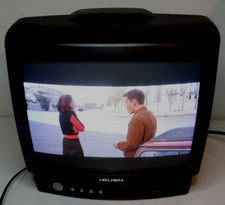 Bush 14 Inch CRT Retro Gaming TV 240p RF Scart “NO REMOTE”