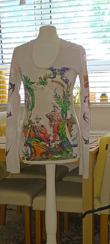 Punkyfish white multicolour - white,
