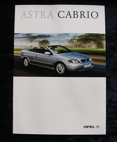 Opel astra convertible - g,