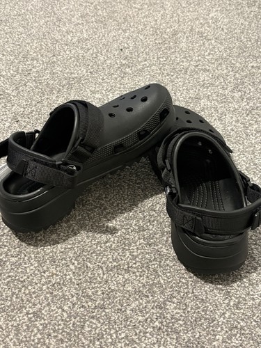 Crocs platform clog black 6 - clog, uk