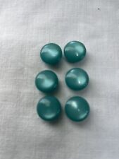 Six Blue/green Buttons Round 