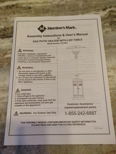 Member mark propane gas - member's,