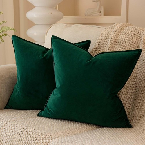 Velvet plush cushion cover - uk,