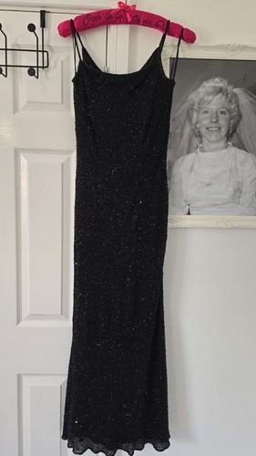 Vintage 90s yk2 beaded silk - vintage,