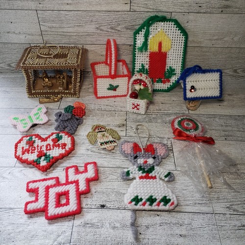 Handmade christmas plastic - christmas,