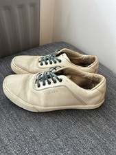 Puma x Alexander McQueen Beige Leather Sneakers Trainers UK 8 42
